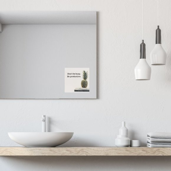 Mirror Motivation Window Clings Motivational Quote - Picture 4 of 7